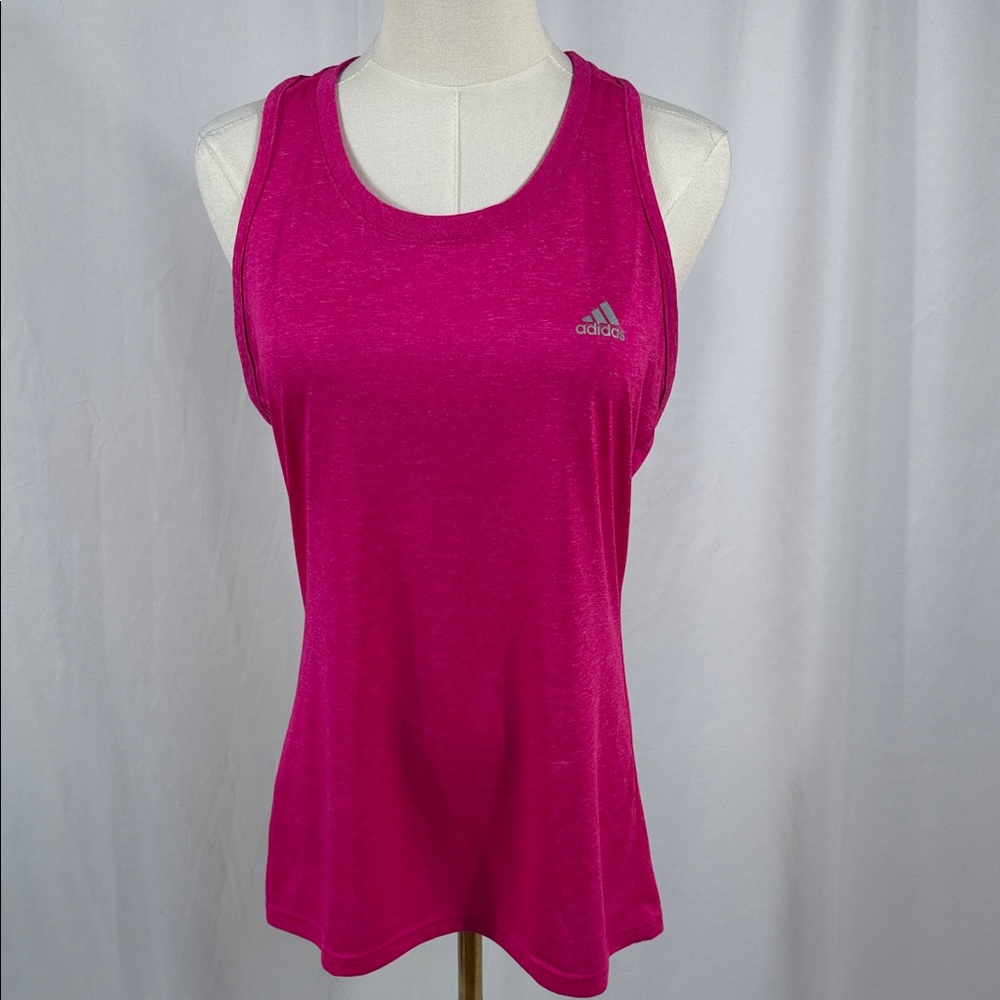 Adidas Women's Bold Pink Tank Top